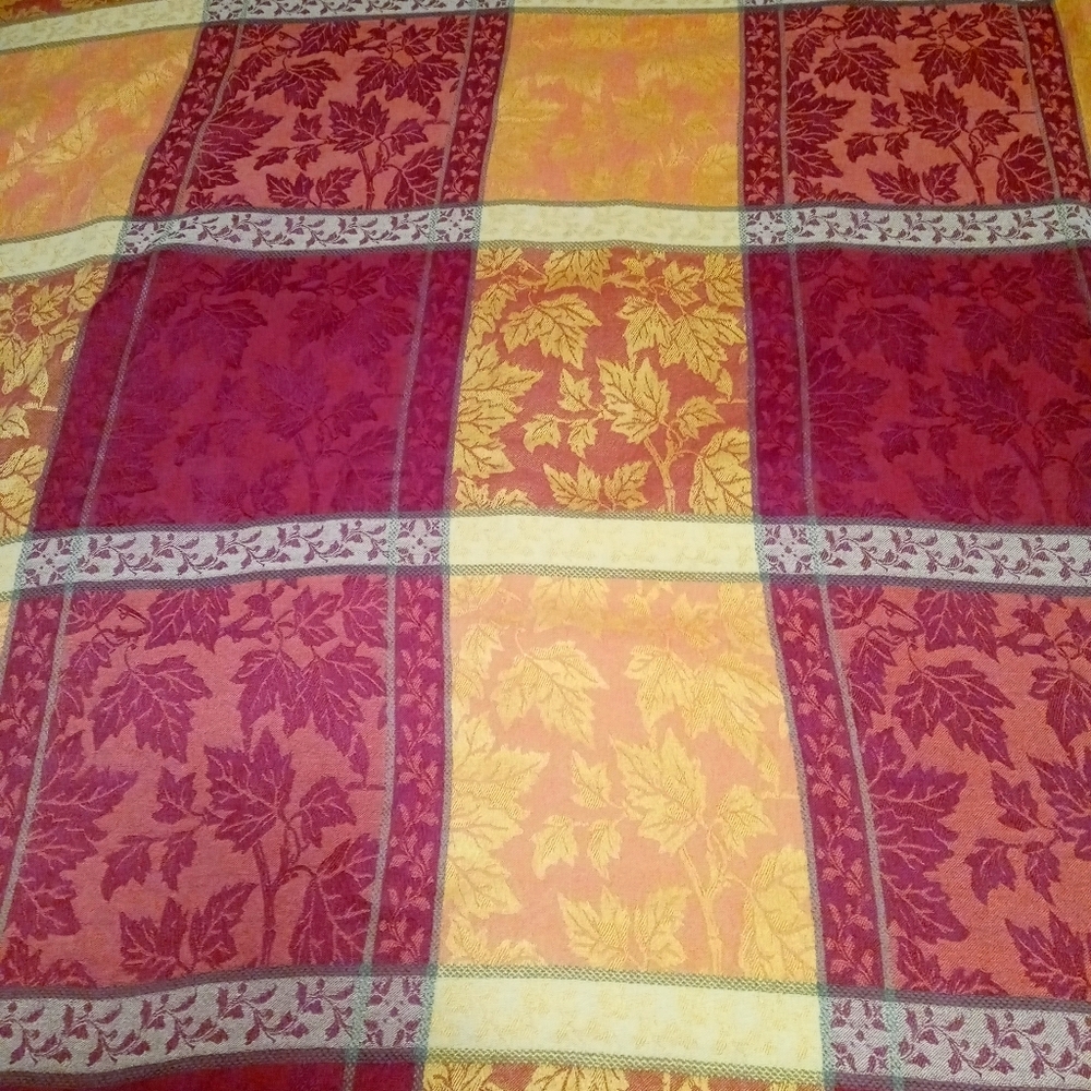 🎪🏤MELANGE BOHO THROW BLANKET🏚SIZE 120"×52",A NICE VINTAGE.